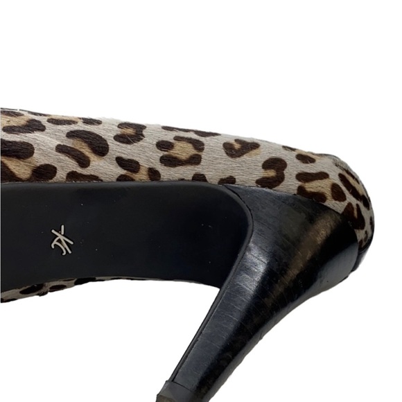 Kenneth Cole Animal Print & Calf Hair Heels - Picture 5 of 11